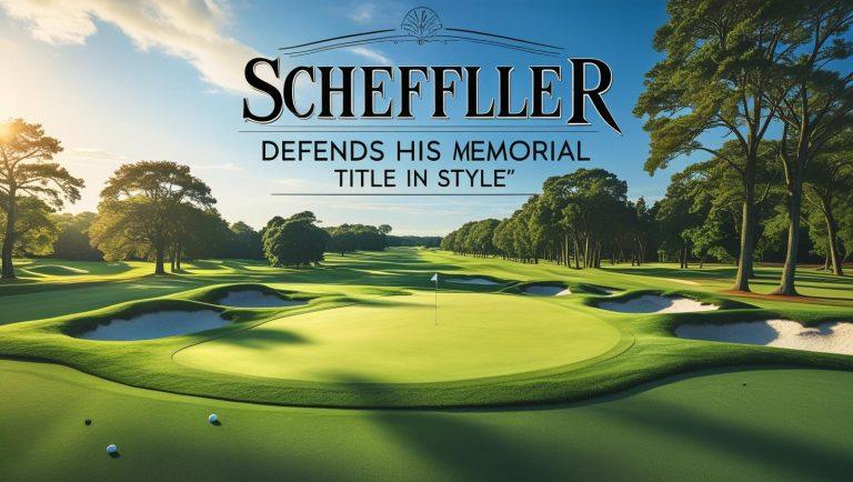 Scottie Scheffler Secures Memorial Tournament Victory