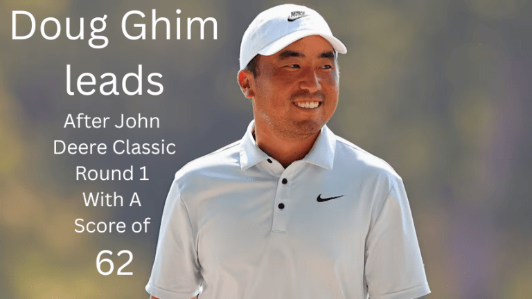 Doug Ghim shot 62 to lead after John Deere Classic Round 1